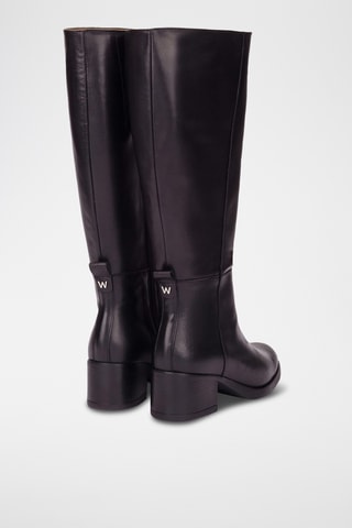 Bottes en cuir - Noir