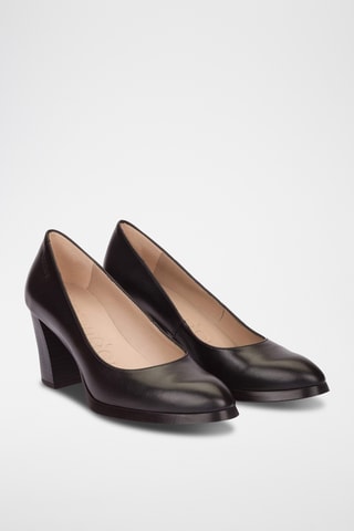 Escarpins en cuir - Noir