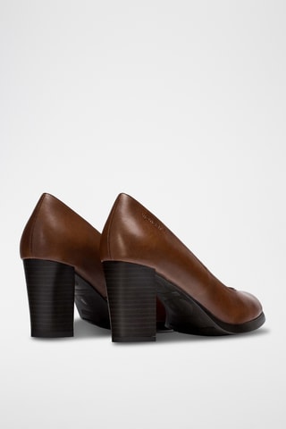 Escarpins en cuir - Marron