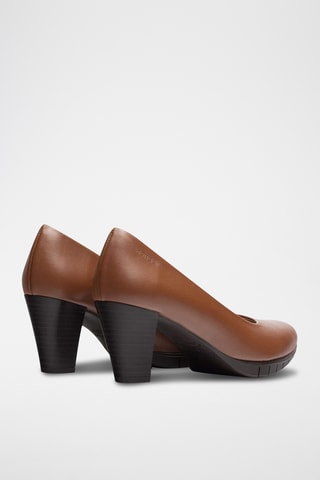 Escarpins en cuir - Marron