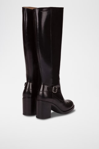 Bottes en cuir - Noir