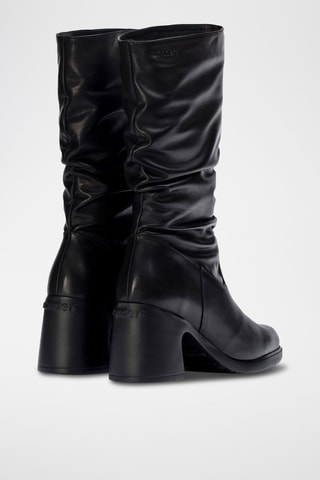Bottines en cuir - Noir