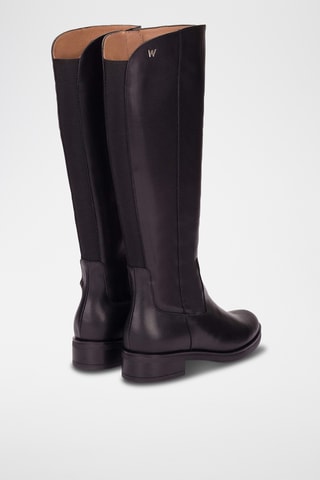 Bottes en cuir - Noir