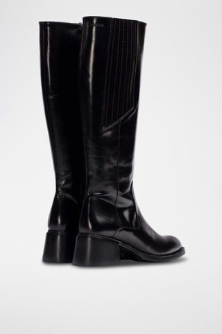 Bottes en cuir - Noir