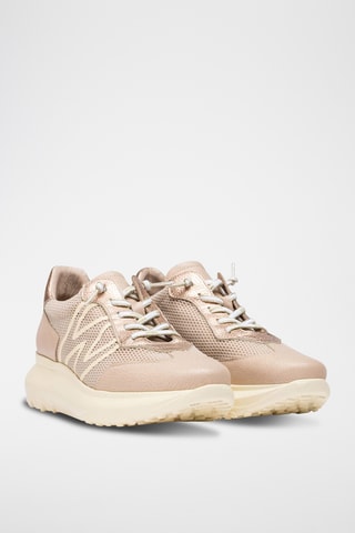 Baskets en cuir - Beige