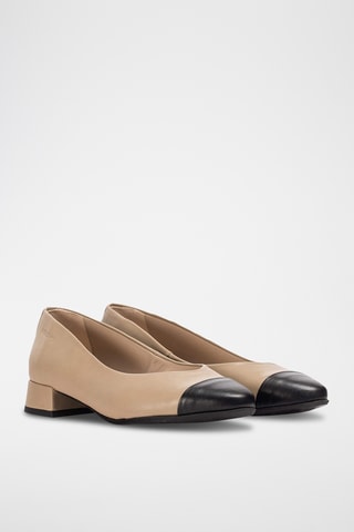 Ballerine in pelle - Nero