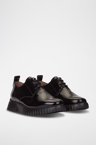 Derbys en cuir verni - Noir