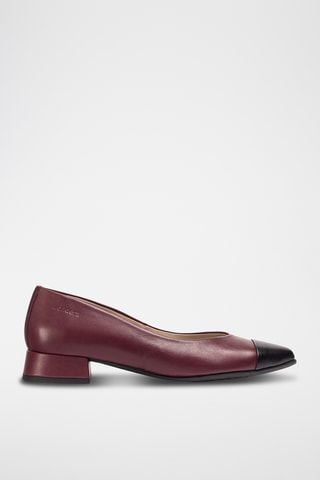 Ballerine in pelle - Nero