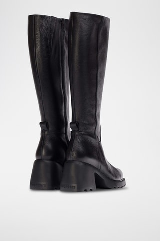 Bottes en cuir - Noir