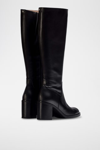 Bottes en cuir - Noir