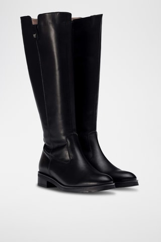 Bottes en cuir - Noir