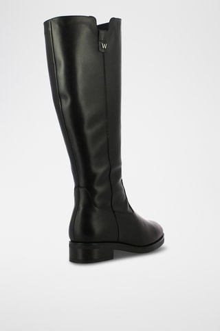 Bottes en cuir - Noir