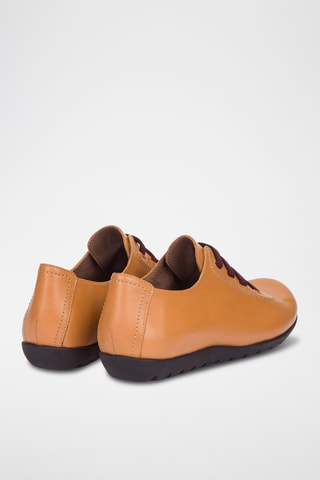 Baskets en cuir - Marron