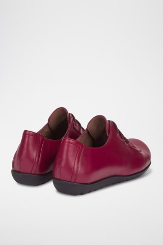 Baskets en cuir - Bordeaux
