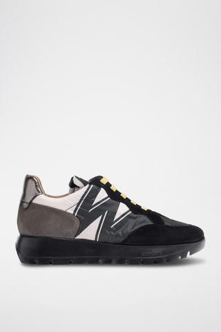 Baskets en cuir - Noir