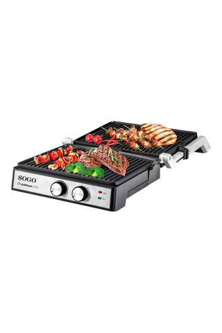 Plancha électrique gril et sandwich - 2000 W