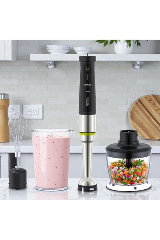 Mixeur plongeant en acier inoxydable - 1600 W