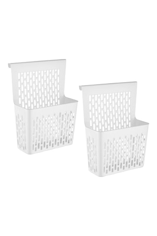 2 paniers de rangement pour placard