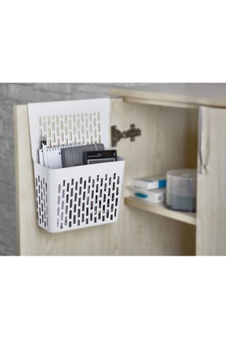 2 paniers de rangement pour placard