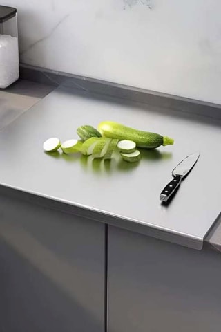 Planche à découper en acier inoxydable