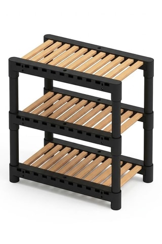 Etagère de cuisine en bois - 38 x 38 x 21 cm