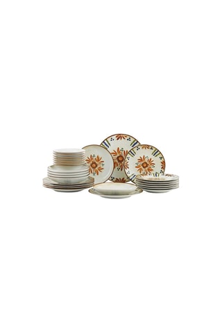 Service de vaisselle en porcelaine - 24 pièces