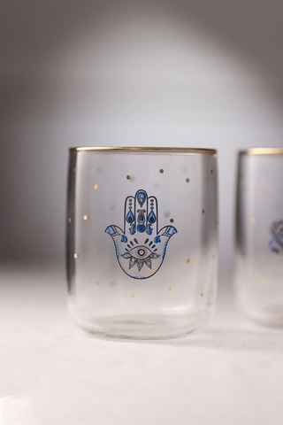 4 verres à eau  Lucky - 28 cl