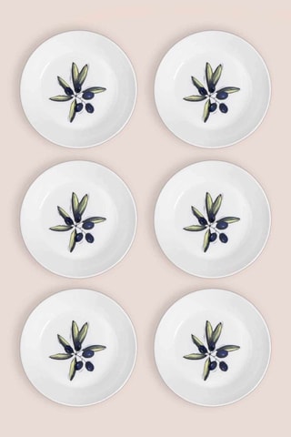 Assiette plate en céramique - 20 cm