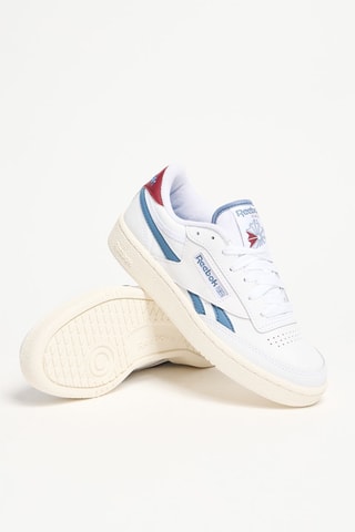 Baskets en cuir Club C Revenge - Blanc