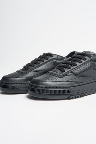 Baskets en cuir Club LTD Vintage R - Noir - Reebok