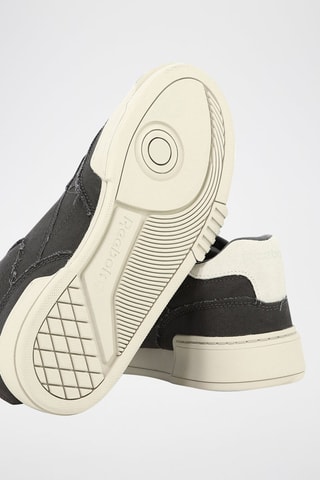Baskets en nubuck Club C LTD - Noir et blanc - Reebok