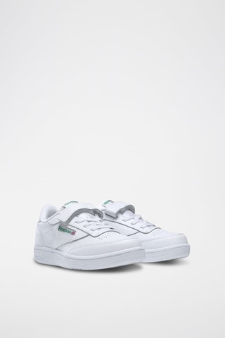 Baskets en cuir Club C - Blanc
