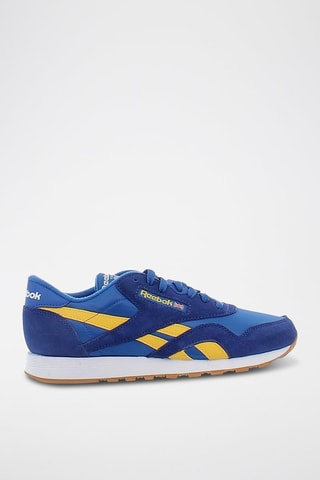 Baskets en cuir Classic - Bleu - Reebok