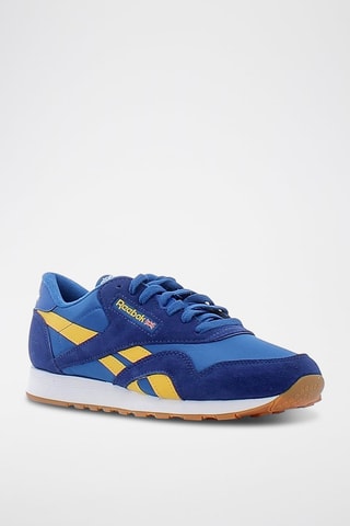 Baskets en cuir Classic - Bleu - Reebok