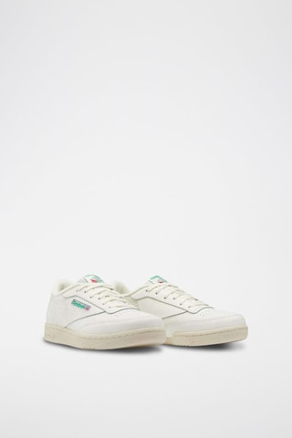 Baskets en cuir Club - Blanc