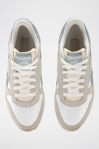 Baskets en cuir Classic - Blanc et beige - Reebok