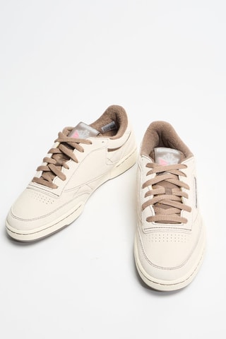 Baskets en cuir Club C 85 Vintage - Beige