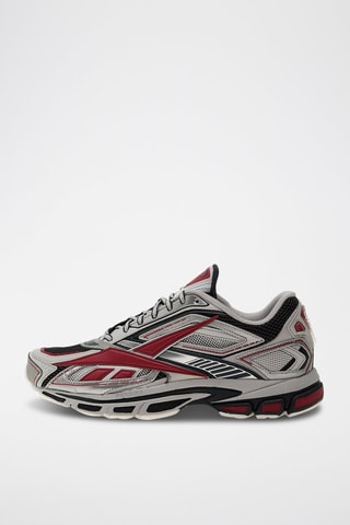 Baskets Premier Road - Gris clair et rouge