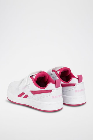 Baskets Royal Prime - Blanc et fuchsia