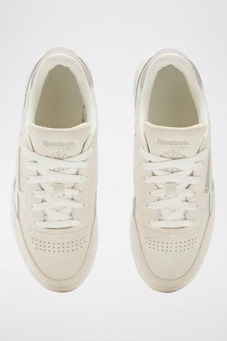 Baskets en cuir Club C - Beige