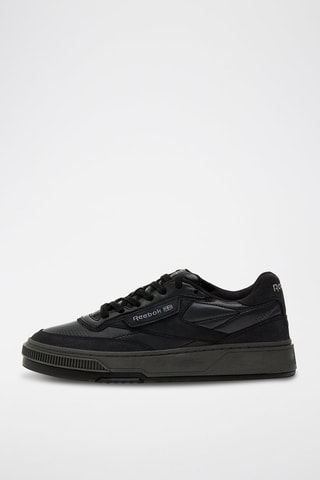 Baskets en cuir Club C Ltd Vintage R - Noir - Reebok