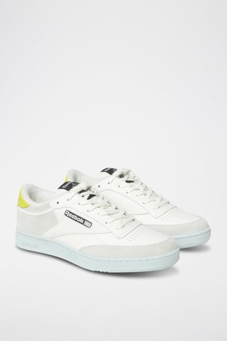 Chaussures de skateboard en nubuck Club C - Blanc - Reebok