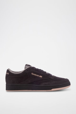 Nubuck Skateboardschoenen Club C - Antraciet- Reebok