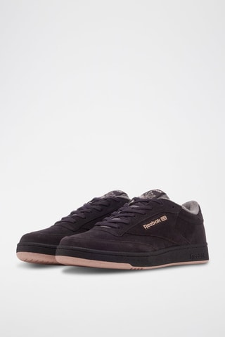 Nubuck Skateboardschoenen Club C - Antraciet- Reebok