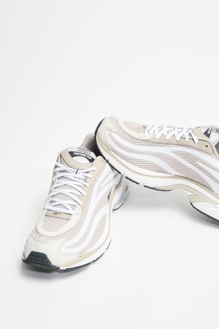 Chaussures de tennis en cuir de veau Premier Pump - Blanc