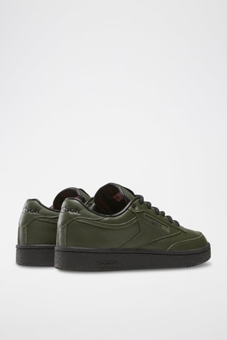 Chaussures de basketball en cuir Club C 85 - Vert