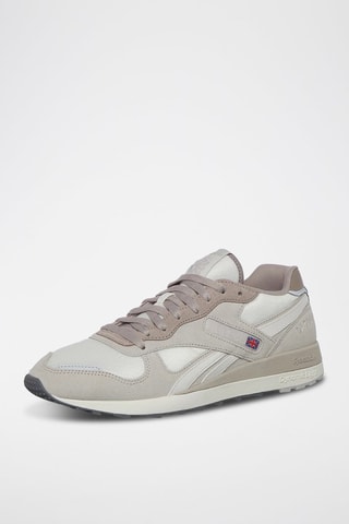 Chaussures de running en nubuck DL5000 - Gris clair