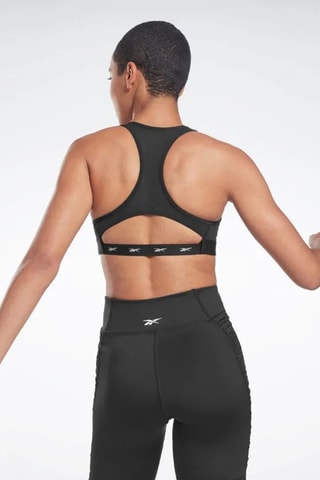Brassière de sport push-up Lux Vector Racer - Noir