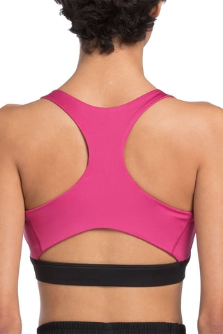 Brassière de yoga Id Train Racer - Fuchsia