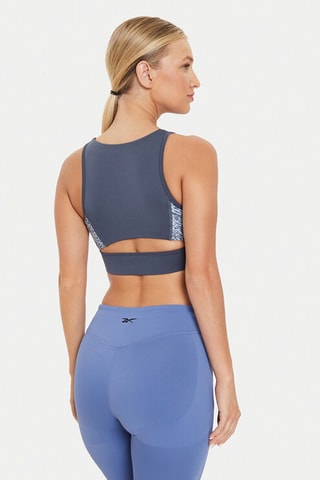 Brassière de running - Bleu-gris